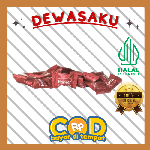 Hamer Candy - Permen Hamer Ecer Isi 1 PCS Original Gingseng