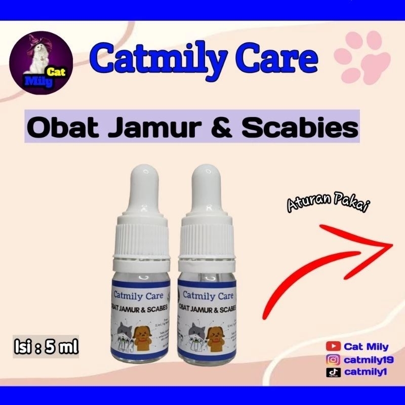 Obatt Tetes Jamur & Scabies Kucing/Anjing/Kelinci