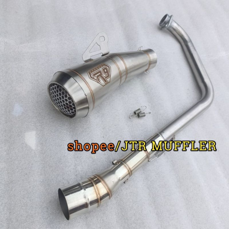 Knalpot R9 gp series Underbelly Xsr 155 R15 v2 v3 v4