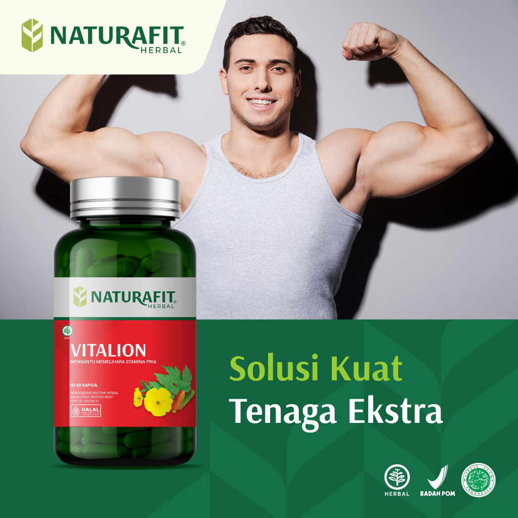 Vitalion Obat kuat dan kesuburan pria tahan lama herbal meningkatkan kualitas sperma tanpa efek samp