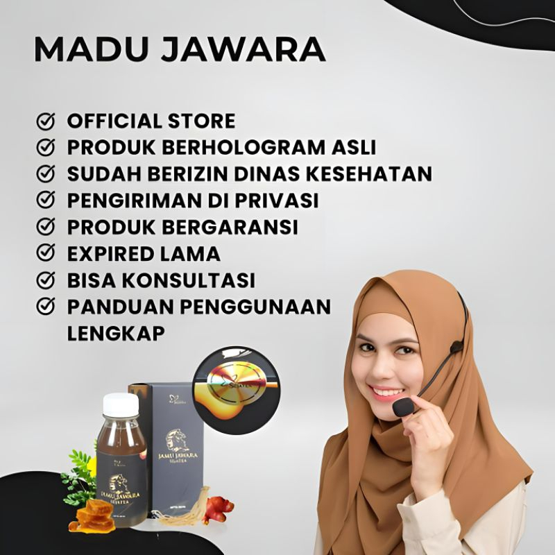

TERLARIS DAN TERVIRAL MADU JAWARA 100% ASLI ORIGINAL