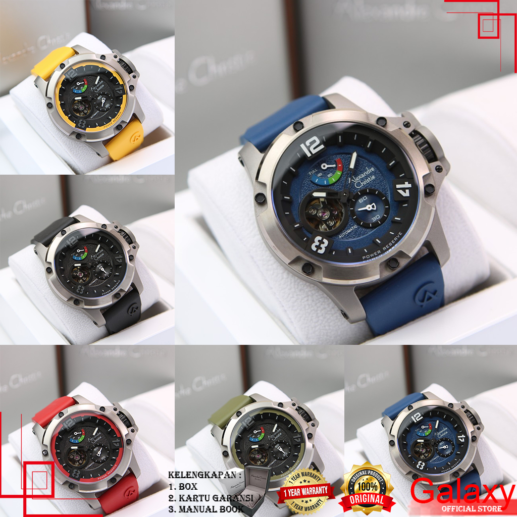 ALEXANDRE CHRISTIE JAM TANGAN PRIA JAM TANGAN ORIGINAL JAM TANGAN PRIA JAM TANGAN PRIA ALEXANDRE CHR
