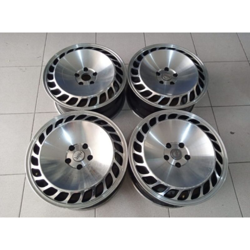 Velg Mobil Second Classic Ring 18 HSR SHINE R18X8 H5X114 Pnp Camry Accord Innova Dll