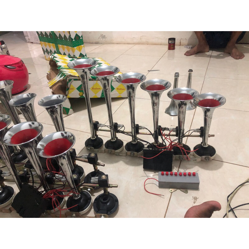 klakson telolet 6 corong BARU 8tombol