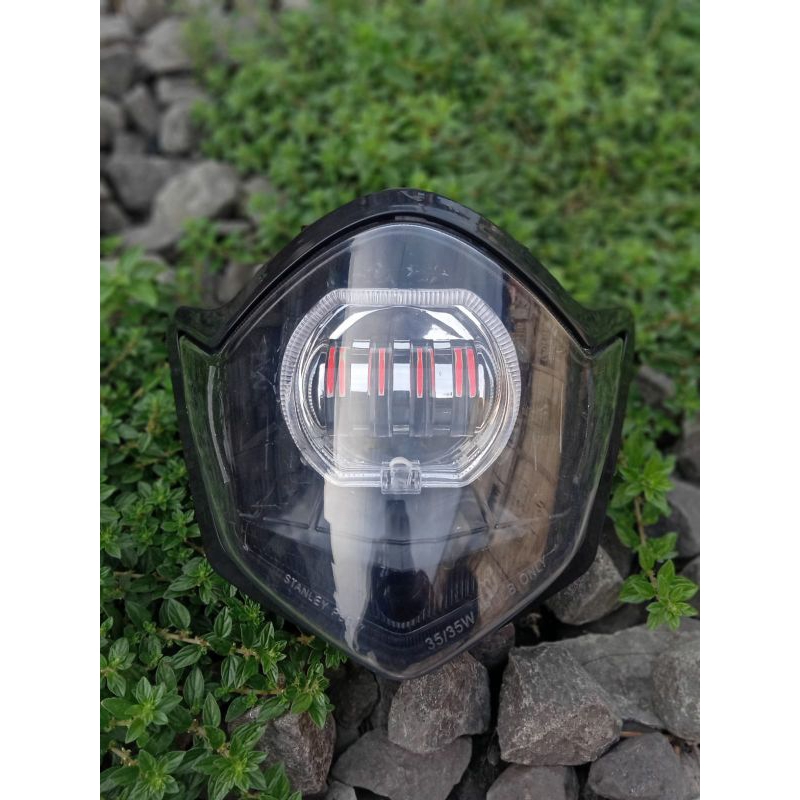 Lampu depan Vixion old/lama custom biled deymaker