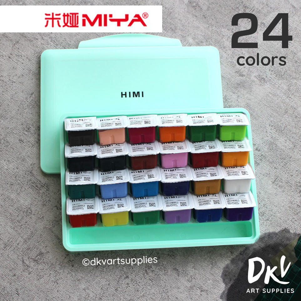 

Grosir Miya Himi Gouache 24 Warna Colors 30ml Pasti Murah