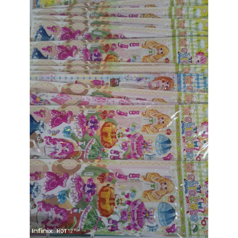 

Stiker BP Barbie sepaket 4lembar