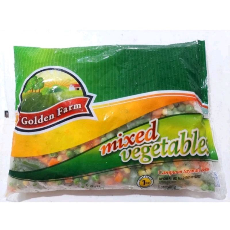 

Golden Farm Mix Vegetable 1kg