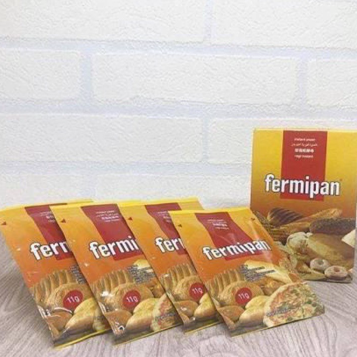 

Best Product Fermipan Ragi instant 1 box isi 4 x 11gr sachet