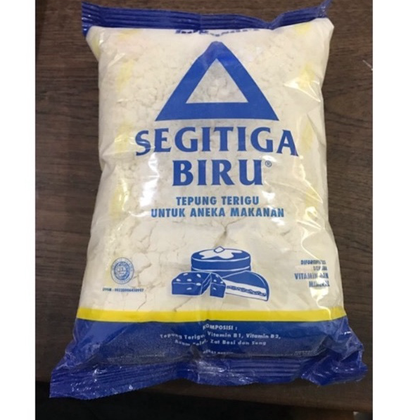 

Dijual Tepung Terigu Segitiga -- Tepung Terigu Segitiga Biru kemasan 1kg Best