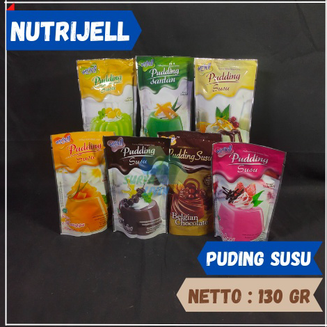 

Terlaris Nutrijell Puding Susu 130 gr / Nutrijell Serbuk PUDDING SUSU Diskon Promo