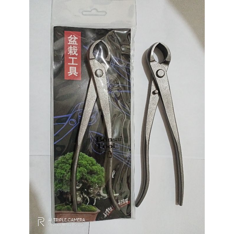 catok bonsai cembung import 21 cm stainless