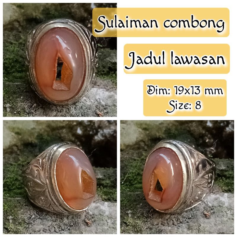 cincin batu akik combong asli alam nusantara bertuah sakral.02