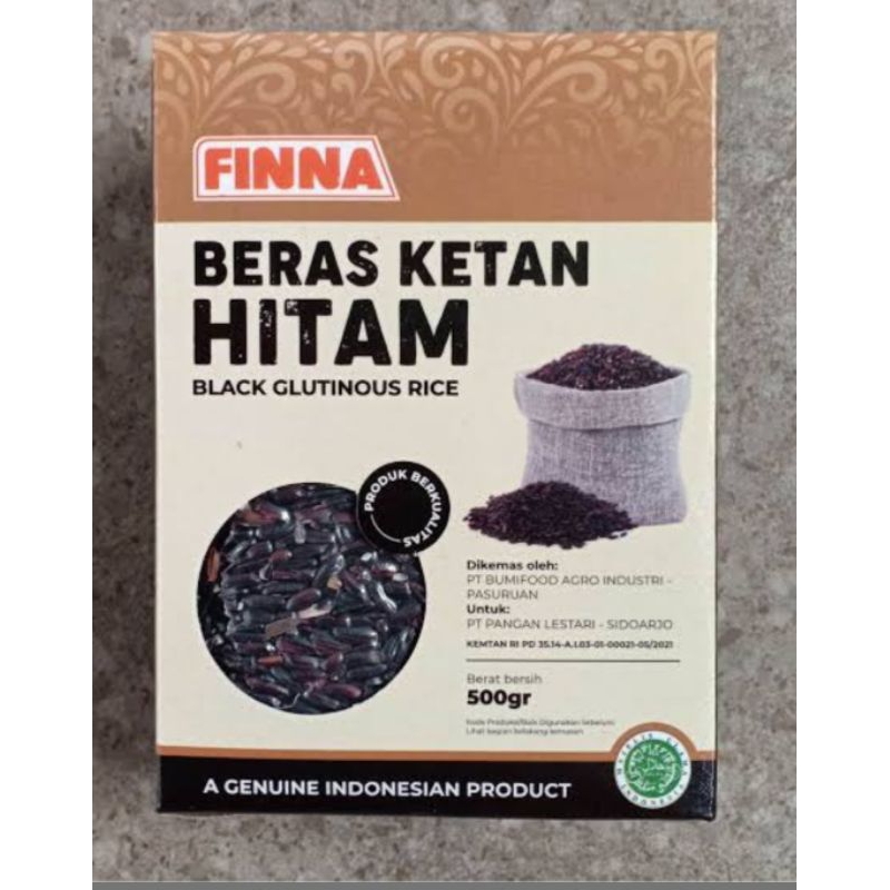 

Finna Beras Ketan Hitam 500gr