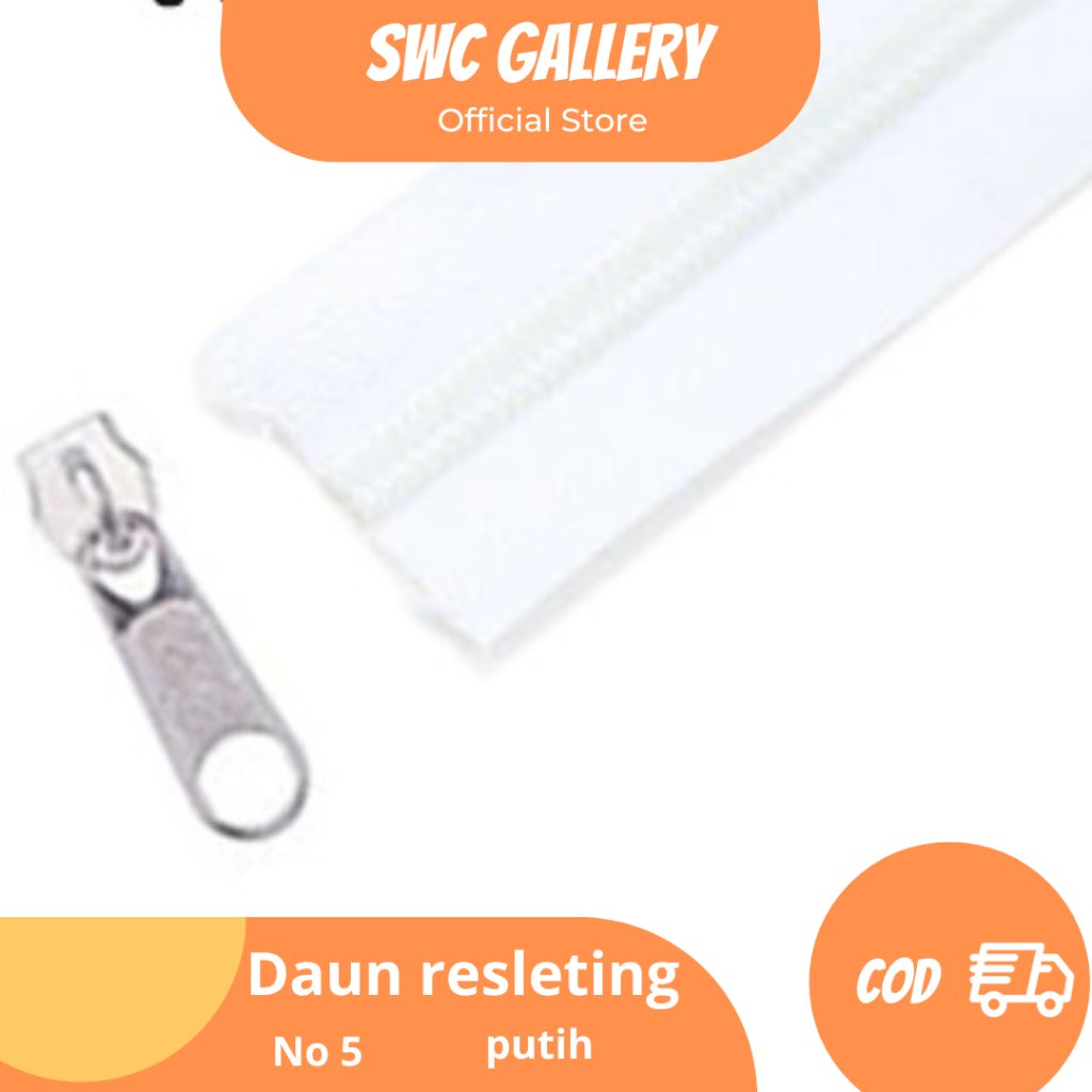 Daun Resleting Tas Meteran No 5 Untuk Tas Warna Untuk Tas Jaket Kerajinan Tangan Dompet Diy Plastik 