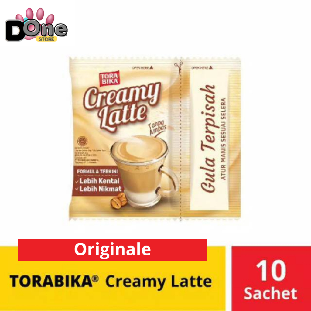 

PROMO!! TORABIKA CREAMY LATTE RENCENG isi 10pcs @25gram