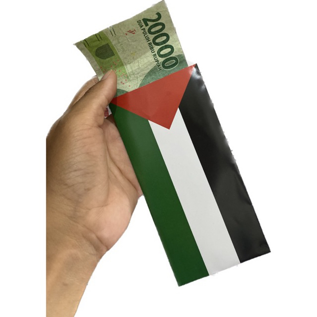 

AMPLOP BENDERA PALESTINA // AMPLOP BENDERA // AMPLOP LEBARAN