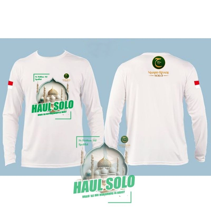KAOS HAUL SOLO - KAOS MASJID RIYAD SOLO - KAOS NU