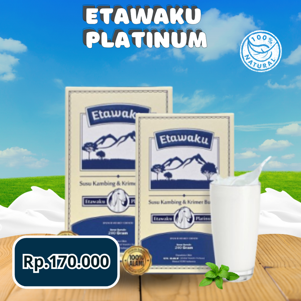 

Susus Etawaku Platinum- Paket 2 BOX Susu baik untuk tulang nyeri sendi