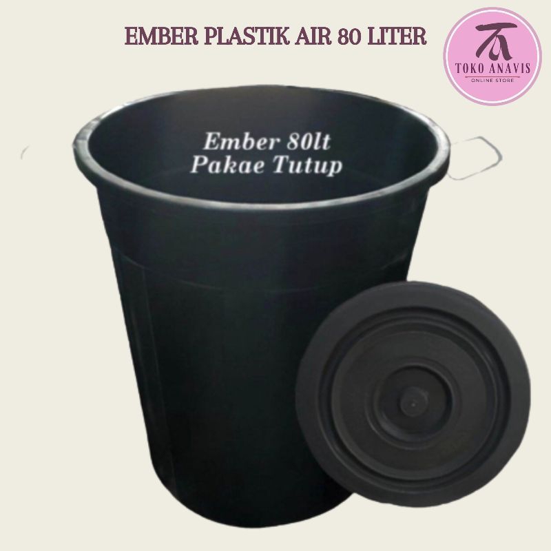 ember/ember plastik ember plastik besar 80 liter air polaris