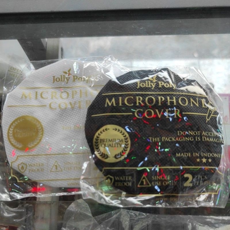 Sarung Mic Cover Mic Tutup microphone Kain Mic sarung penutup mic