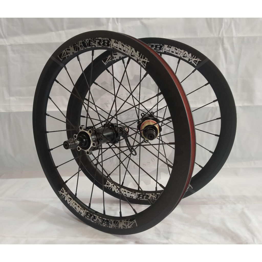 WHEELSET XLR8 16 Plus 349 Discbrake