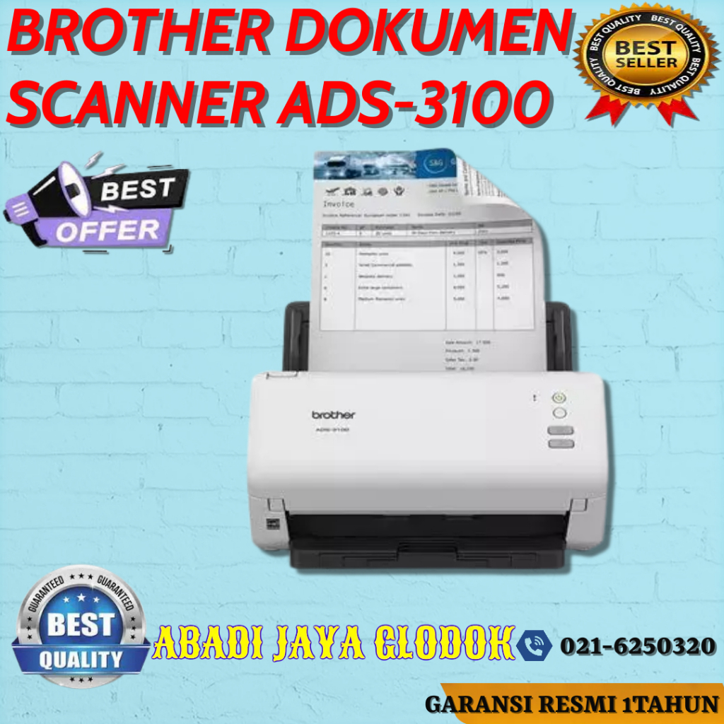 BROTHER DOKUMEN SCANNER ADS-3100