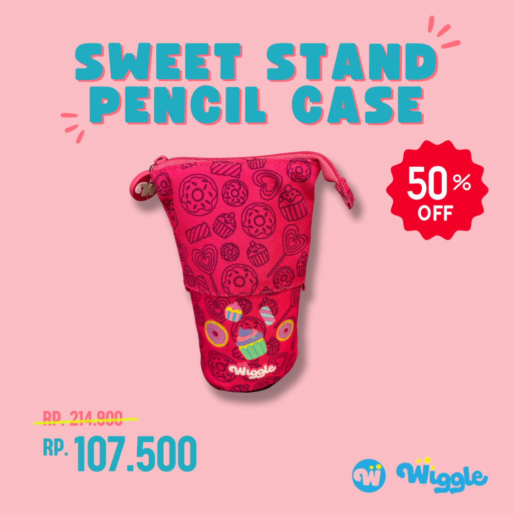 

PENCIL CASE TEMPAT PENSIL WIGGLE SWEET STAND