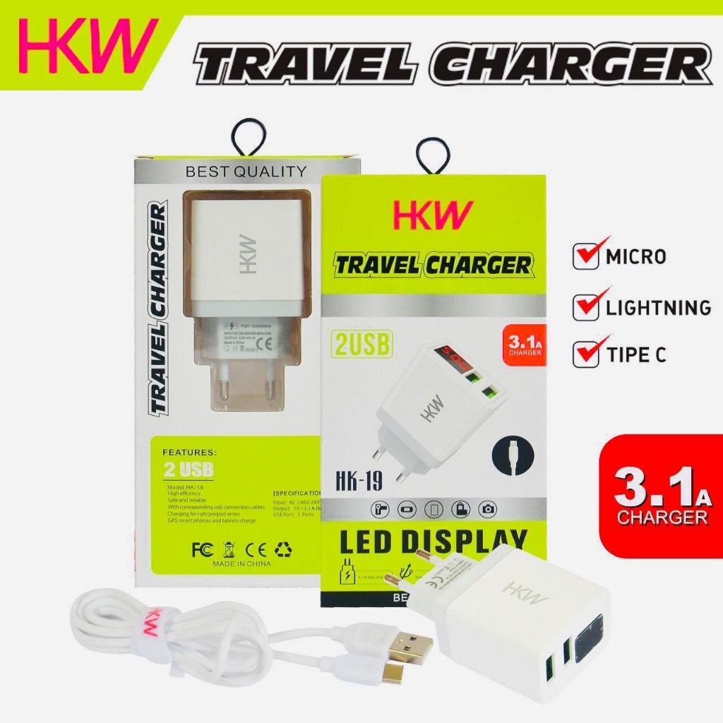 TC CHARGER HKW HK-19 support fast changing