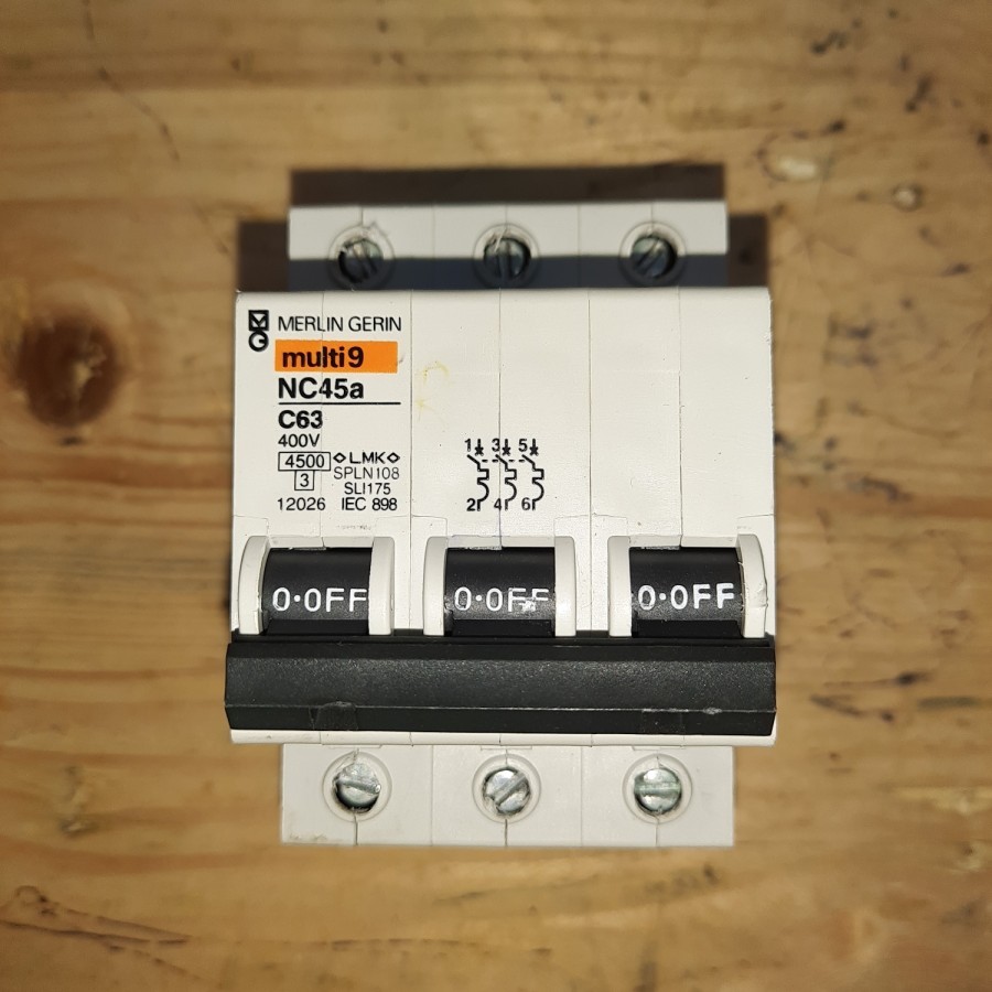 MCB NC 45A 63A X 3P