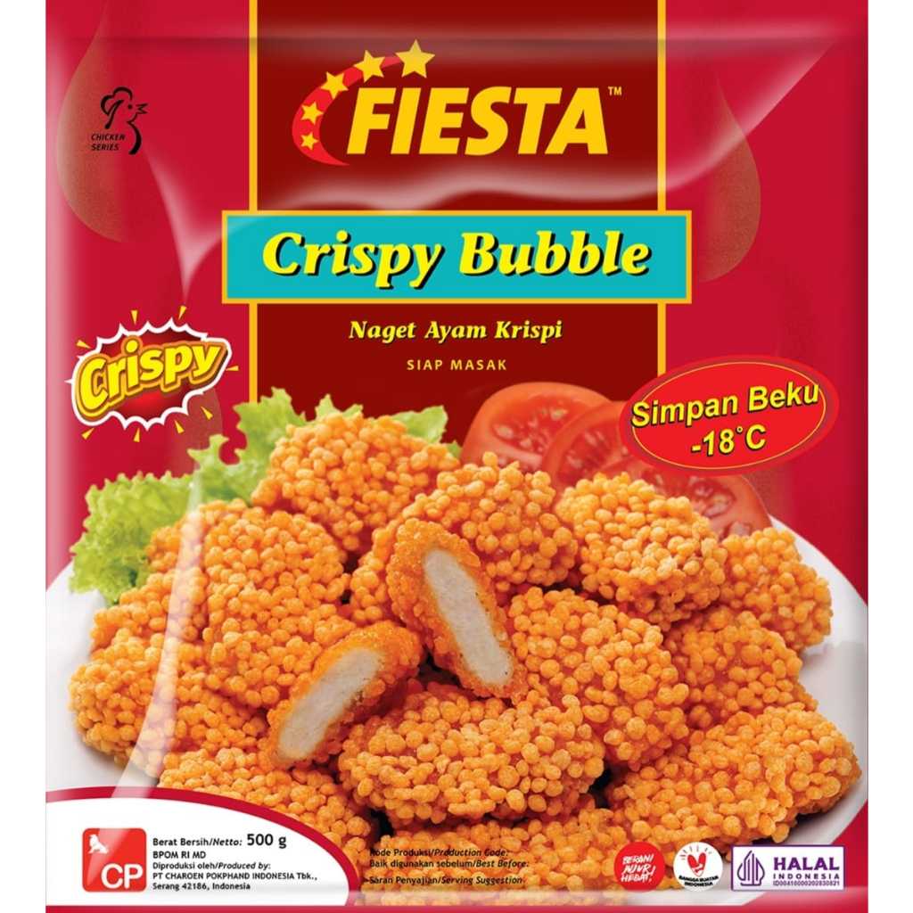 

FIESTA CRISPY BUBBLE NUGGET 500 G