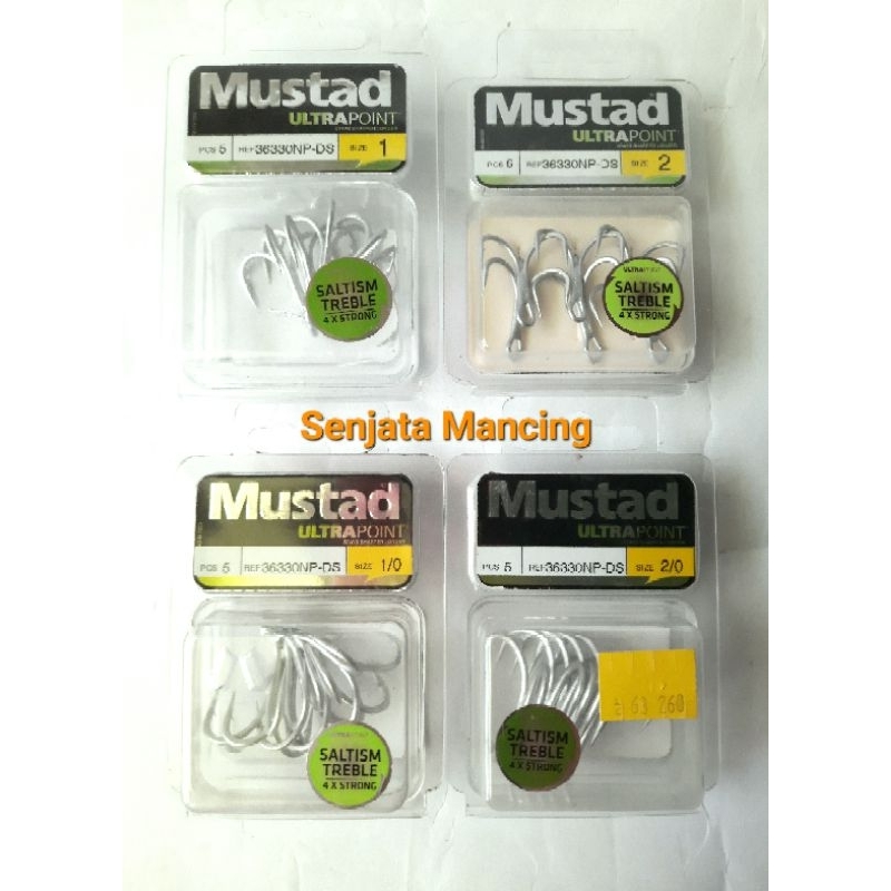 Treble hook MUSTAD 4x