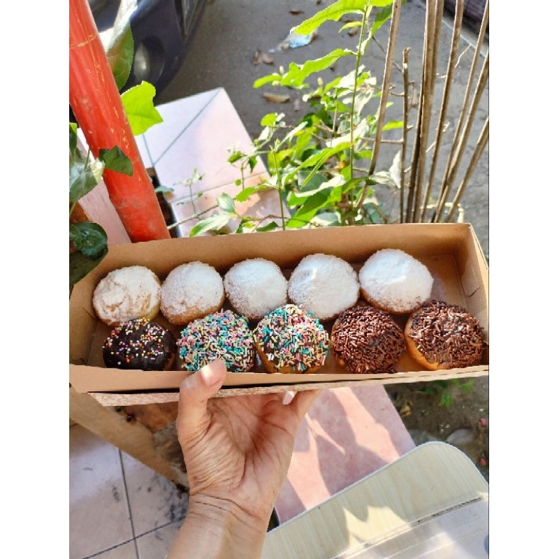 

mini donat isi 10