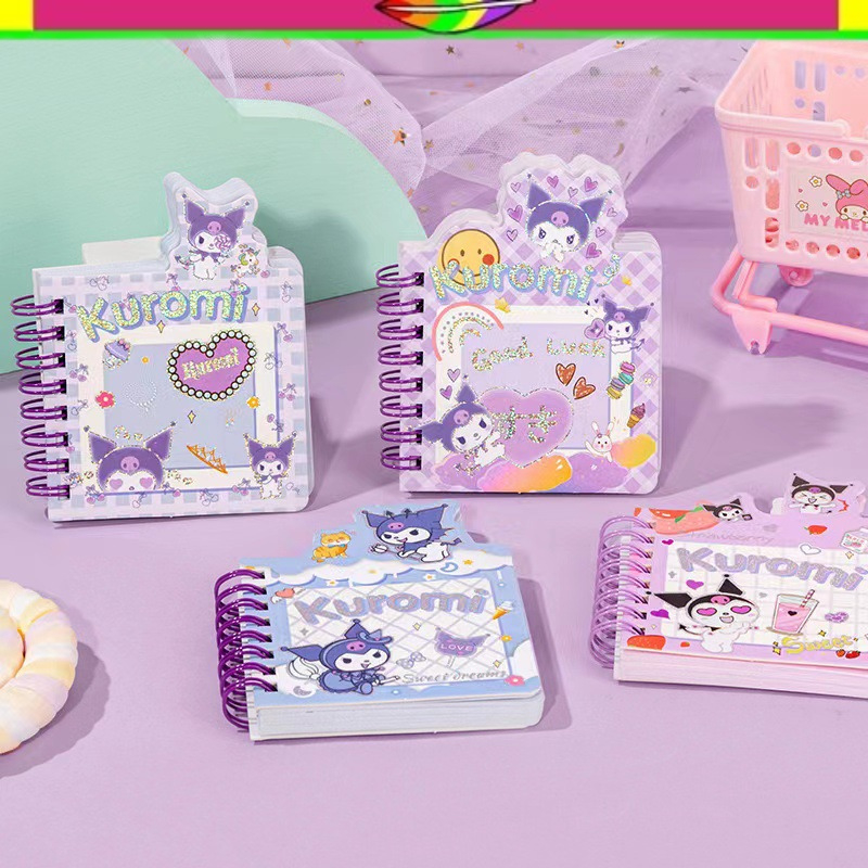 

NOTEBOOK A7 MINI BINDER GLITTER SANRIO | BUKU DIARY MINI | MINI BINDER PORTABLE | NOTE BOOK | NOTES LUCU | MINI NOTEBOOK | MEMO | BUKU CATATAN KECIL SANRIO | KMK