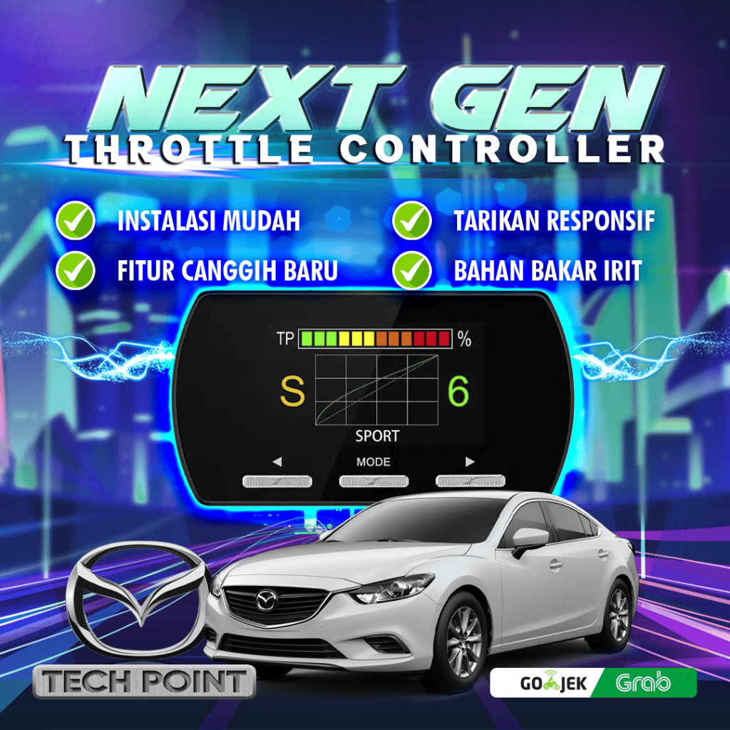 9 Drive Mazda 6 Piggyback Throttle Controller Next Gen ECU Remap