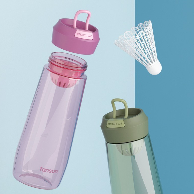 Botol Minum Plastik Tritan F4002 Fanson 500ml
