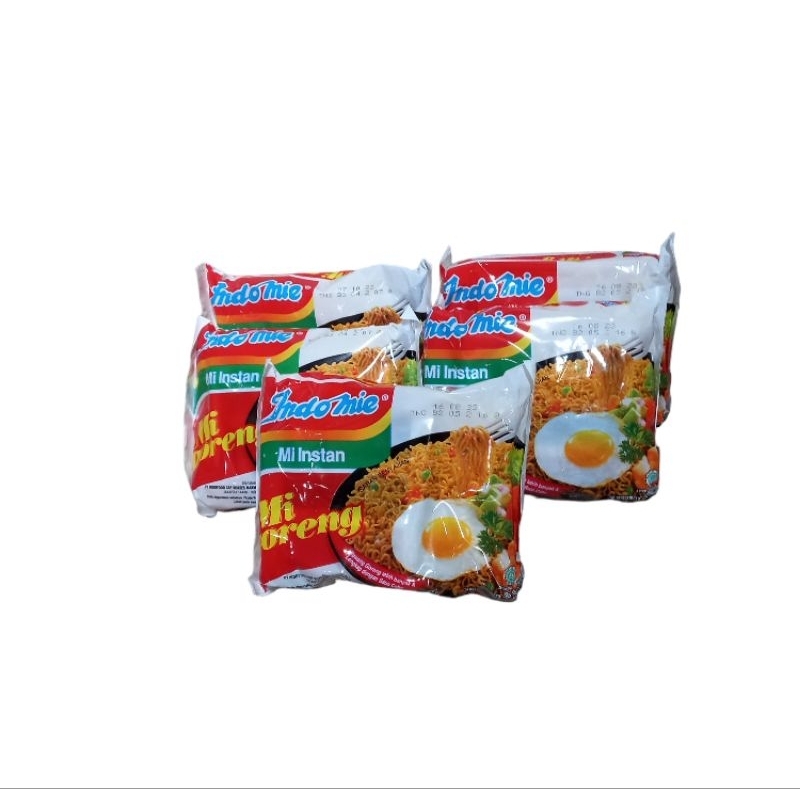 

Indomie Goreng Original, Indomie Goreng Aceh & Indomie Goreng Ayam Geprek