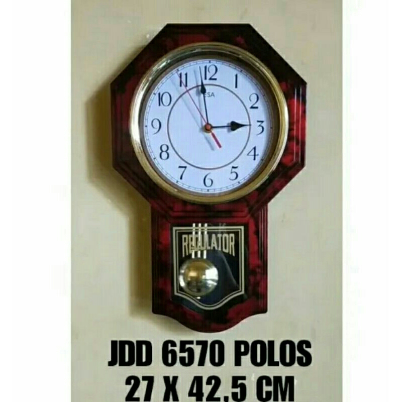 jam dinding bandul musik esa 6570 berkualitas
