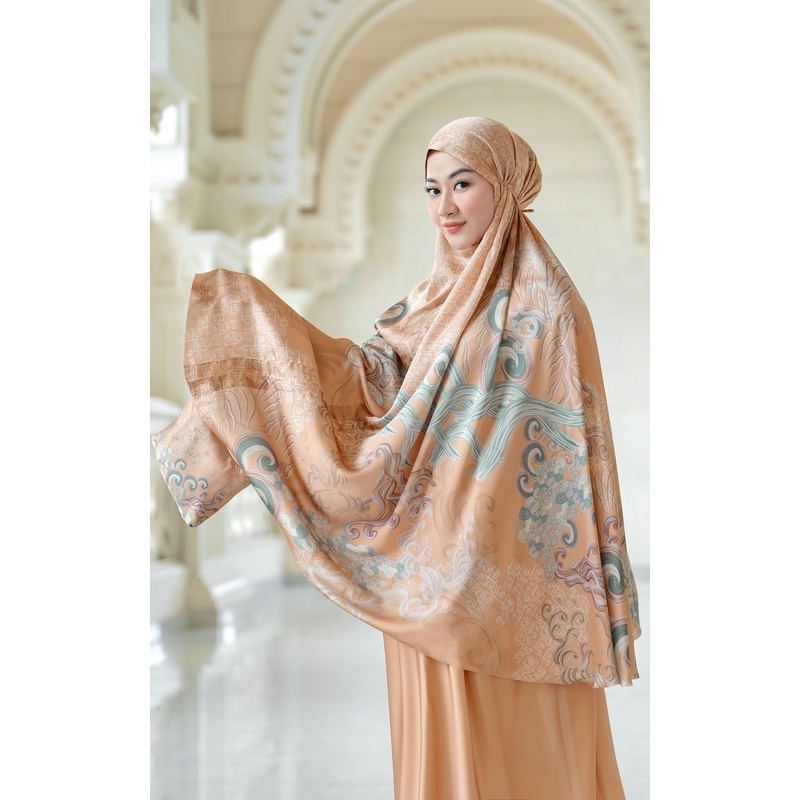 BUTTONSCARVES - The Wave Prayer Robe - Sunset / Mukena