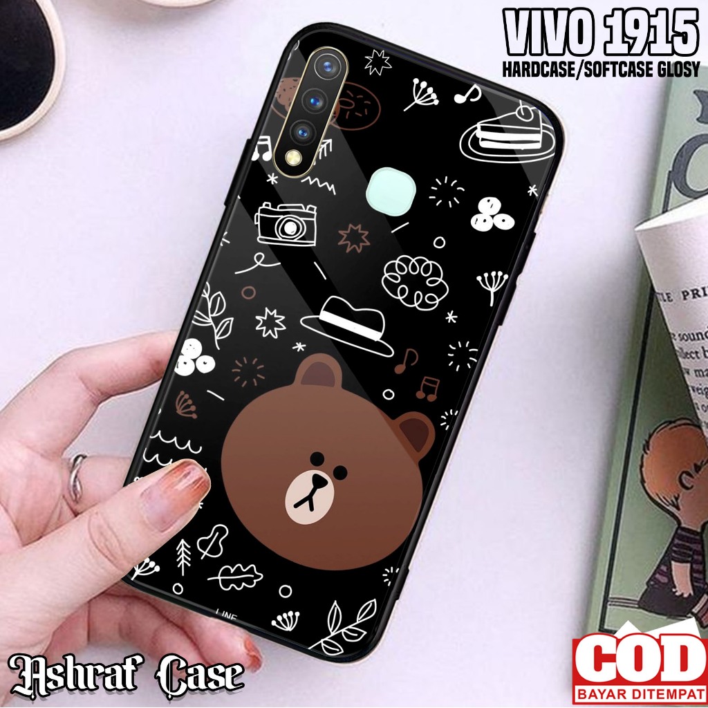Case VIVO 1915 - Cassing VIVO 1915 (  LN ) Casing Hp VIVO 1915 - Silikon Hp Vivo 1915 - Softcase Gla