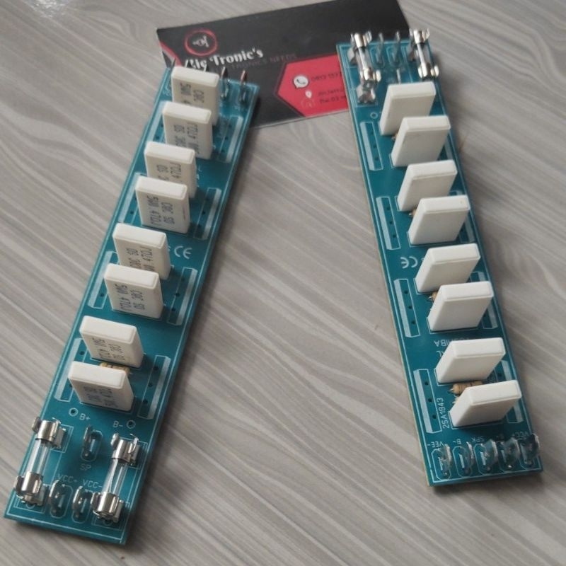 PCB TR FINAL TOSHIBA 4 SET RESISTOR KAPUR FUKUSHIMA JAPAN PLUS KOMPONEN LENGKAP