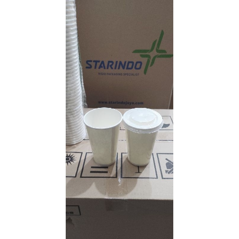 Paper Cup 16 Oz tanpa tutup