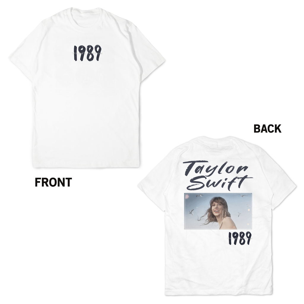 Kaos Taylor Swift 1989 Bootleg Kaos Band Music Raptee Vintage Combed 24s/30s