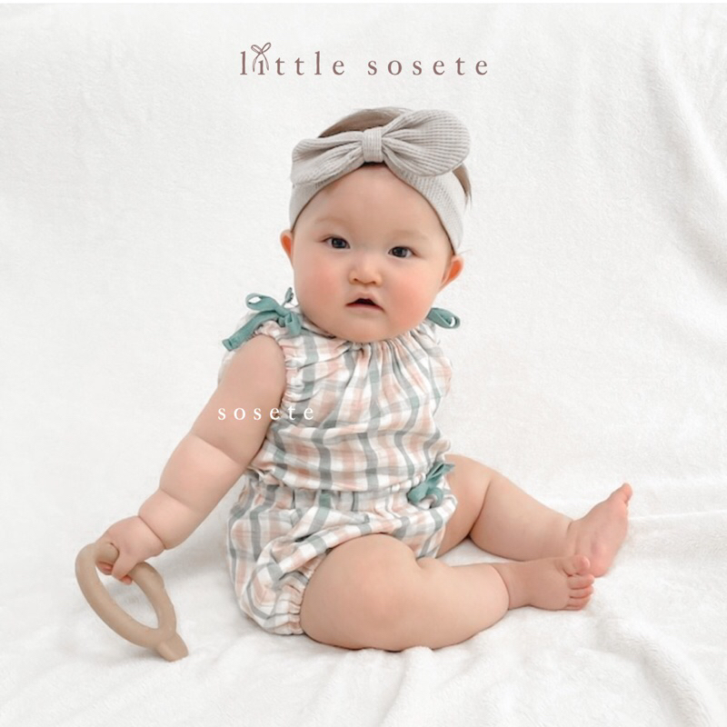 Little Sosete - Romper dan Set Bayi Atasan dan Bawahan *Romper Bayi Perempuan / Baju Newborn Perempu