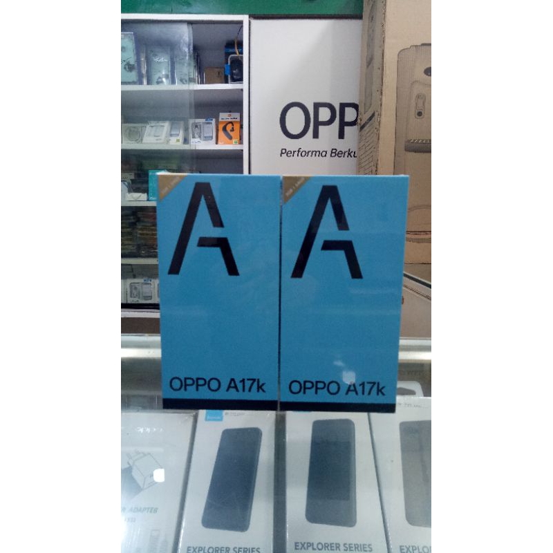 HP OPPO A17K RAM 3+4/64GB GARANSI RESMI