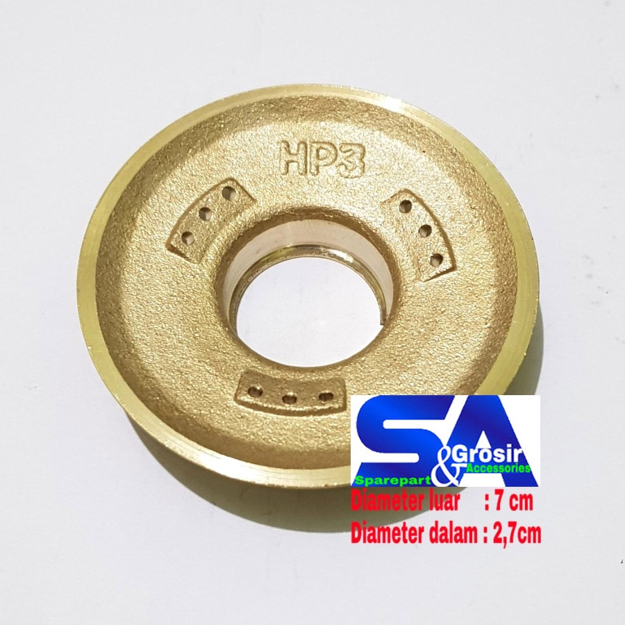 Burner Kompor Gas Model Hp3 Hitachi - TDC - Todachi - Spare Part - Tungku Ring Api - Pengapian HTC