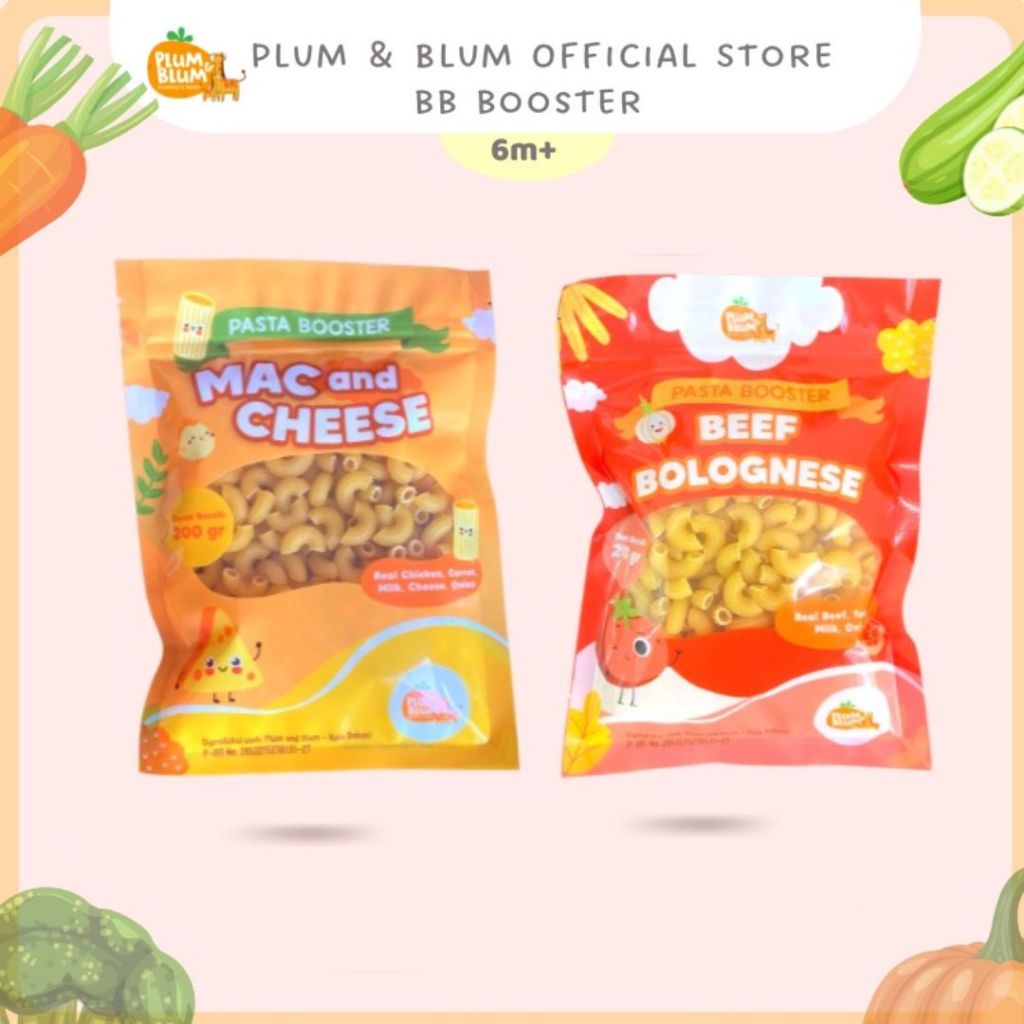 Plum & Blum Saus Pasta Booster Bubuk Mpasi Beef Bolognese Mac And Cheese No MSG - READY MANADO
