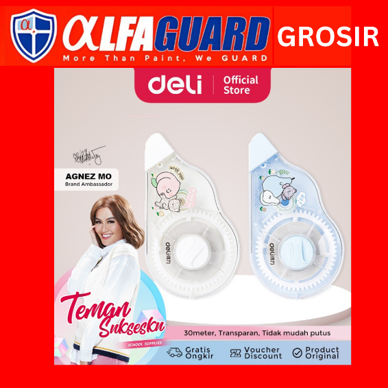 

Deli Correction Tape / Pita Koreksi Lucu 30 Meter Tidak Mudah Putus 71533
