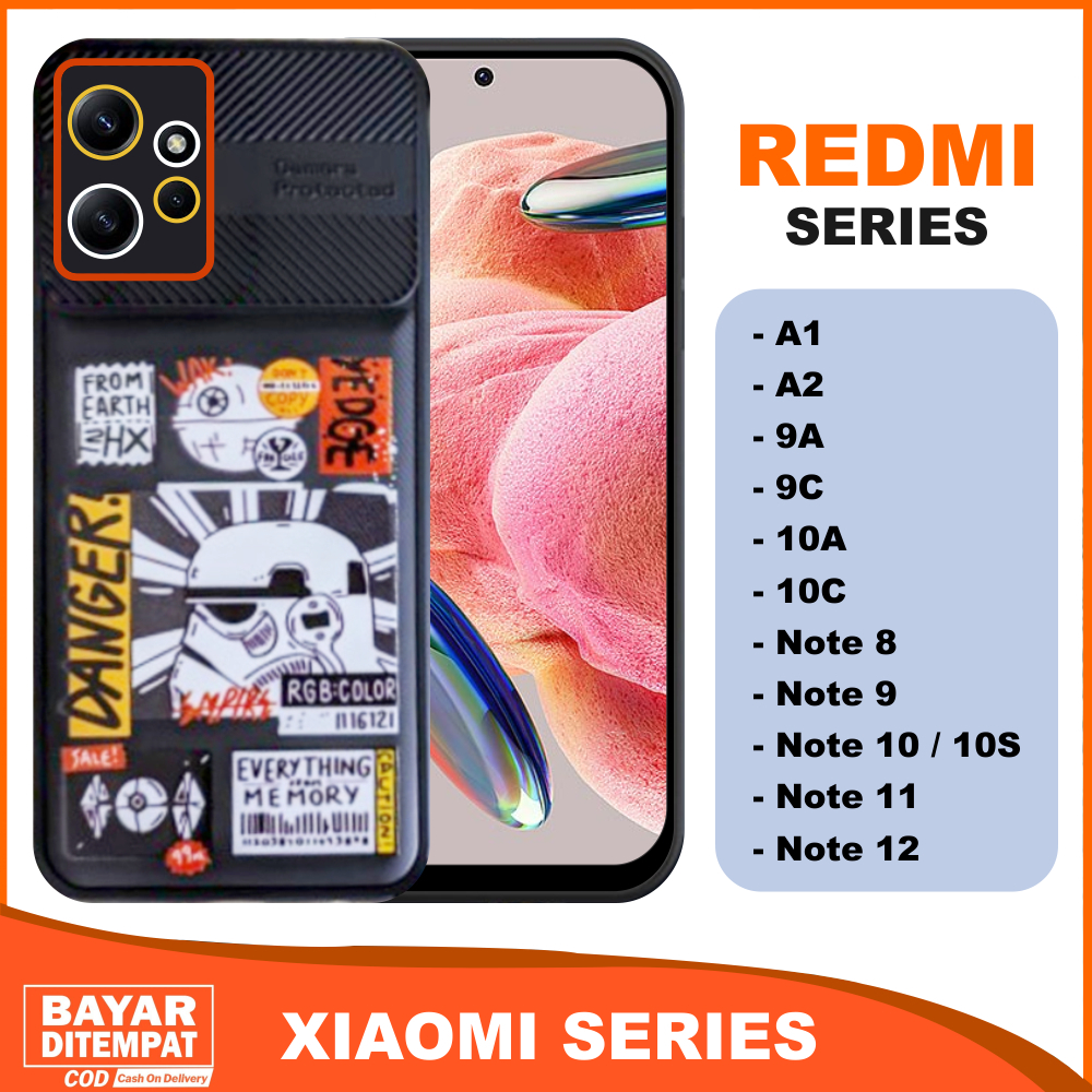Case Redmi A1 A2 9A 9C 10A 10C 12C Redmi Note 8 Note 9 Note 10 Note 10S Note 11 Note 11S Note 12 4G 