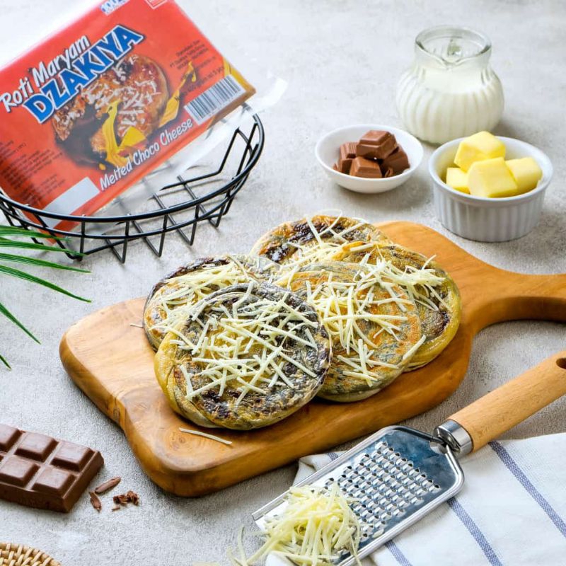 

Roti maryam dzakiya frozen coklat keju premium isi 5pcs
